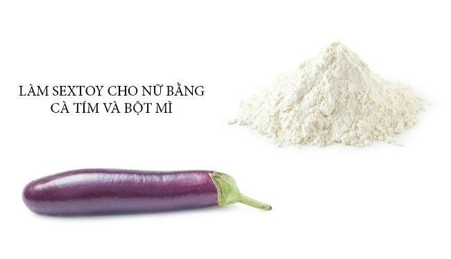 Làm sextoy từ bột mì sáng tạo