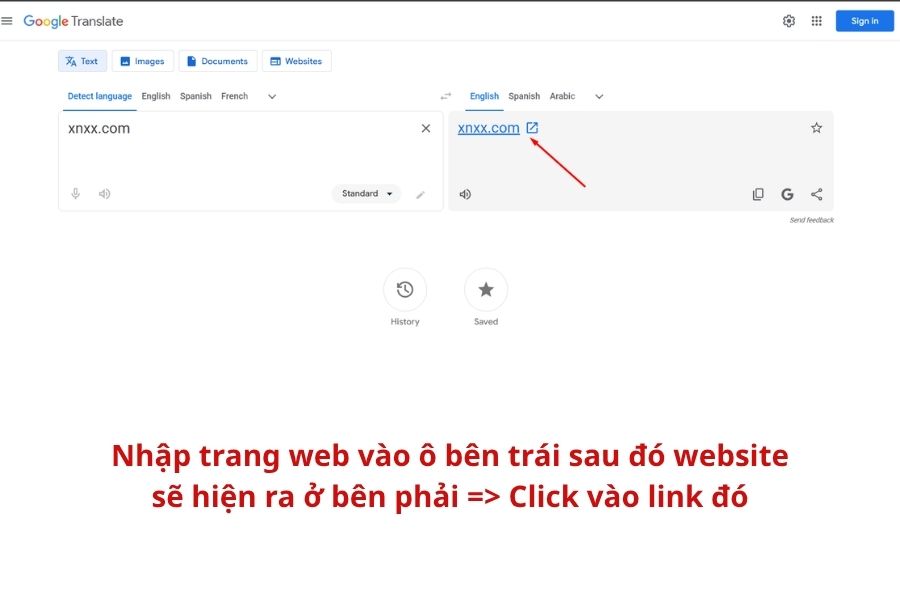 Dùng Google Translate để lách luật