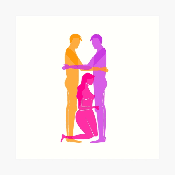 Tư thế BJ dành cho 1 nữ 2 nam