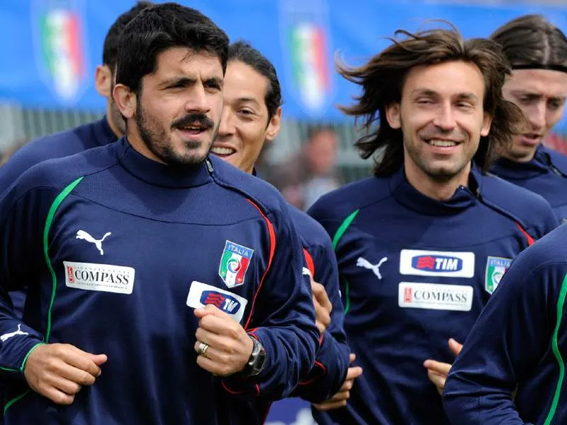 Pirlo và Gattuso huyền thoại